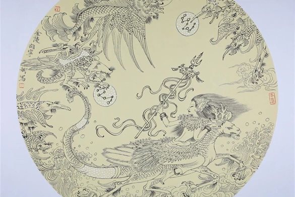 展讯 || “当代名家系列”——胡宁娜人物画作品展